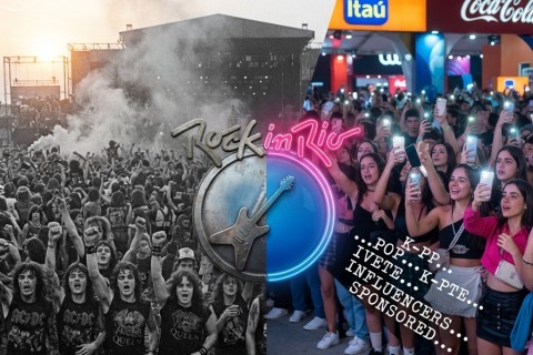 A Morte do Sonho Elétrico: Como o Rock in Rio Trocou a Lama e o Suor pelo Plástico dos Influenciadores